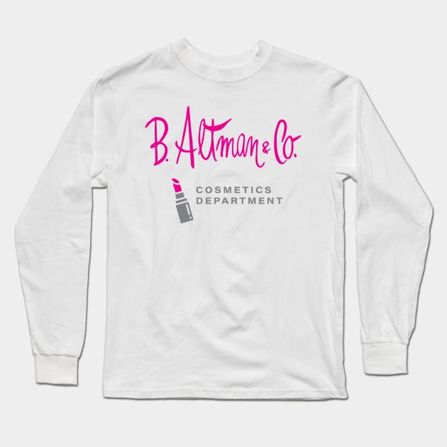 B. Altman & Co. Cosmetics Department Long Sleeve T-Shirt by moxilla